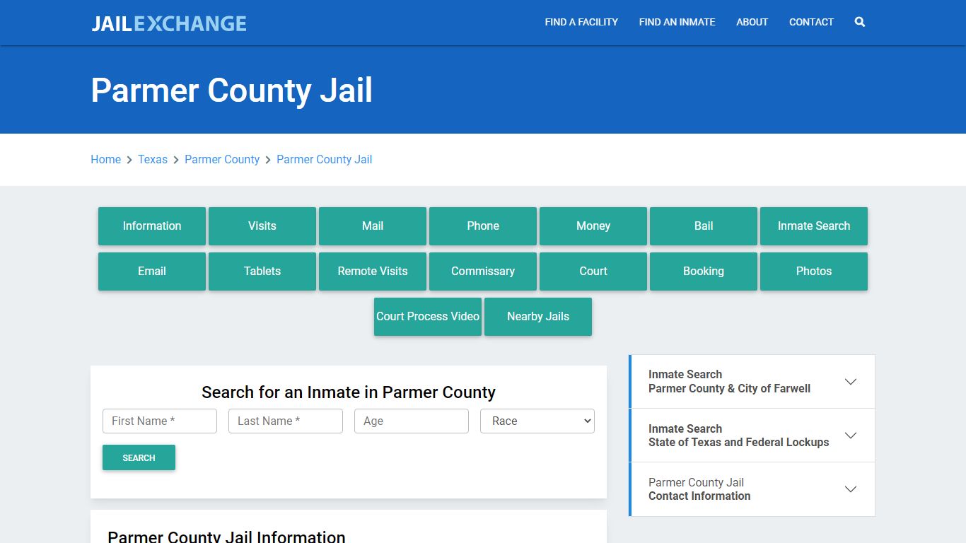 Parmer County Jail Roster Lookup, TX, Inmate Search