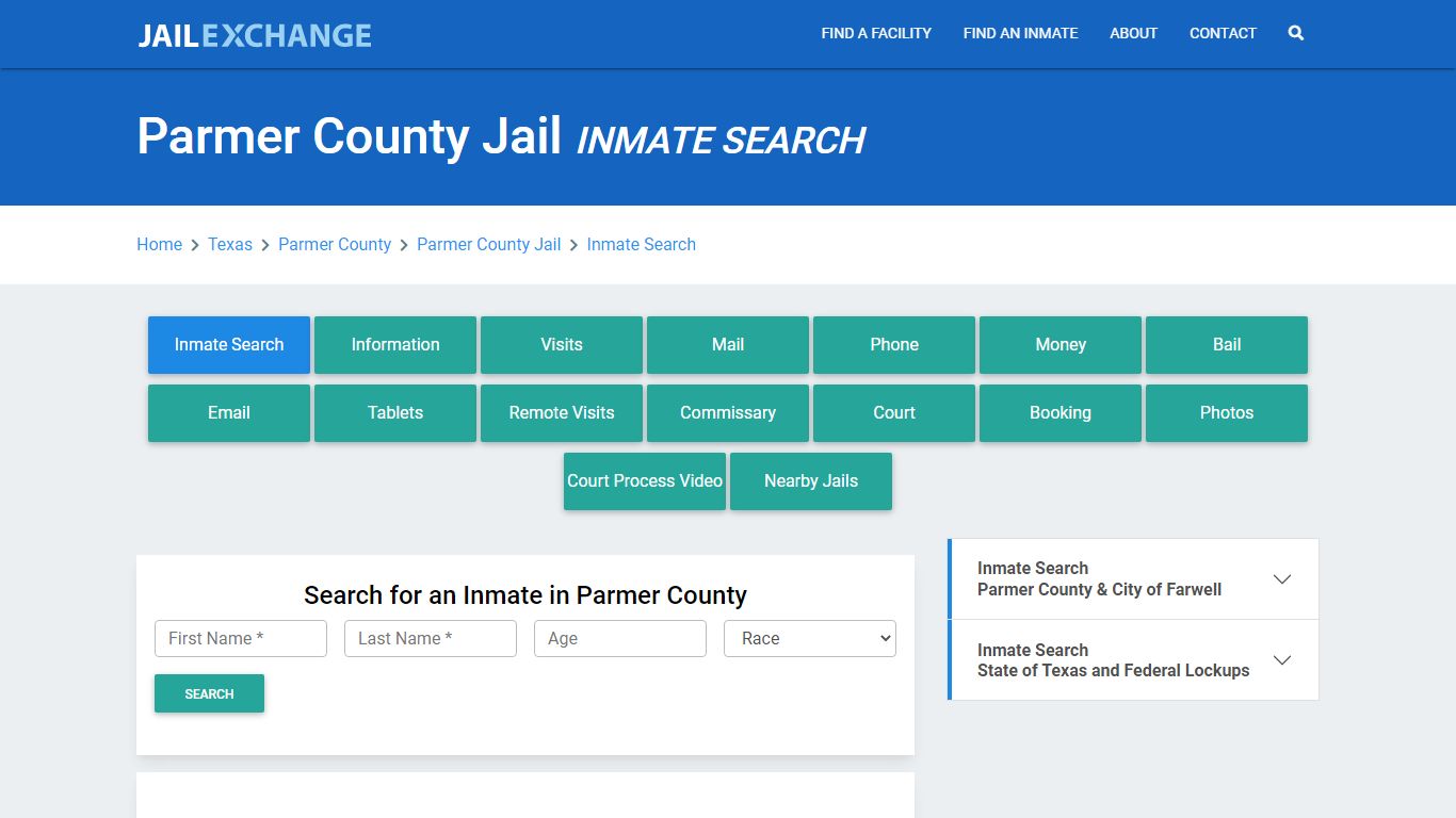 Parmer County Jail, TX Inmate Search: Roster & Mugshots